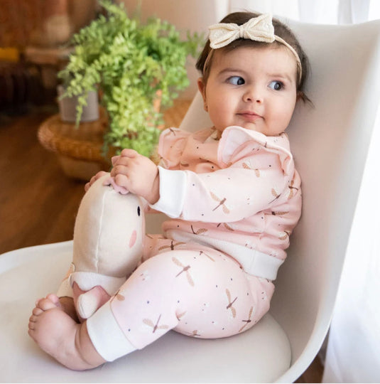 Peluche faite mains en coton bio Frankie bear et l’infirmière ours
