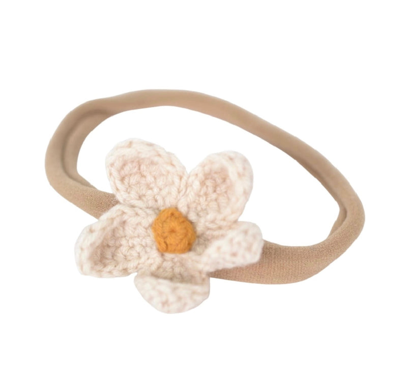 Chargez l'image dans la visionneuse de la galerie, Bandeau bébé fleuri fait main
