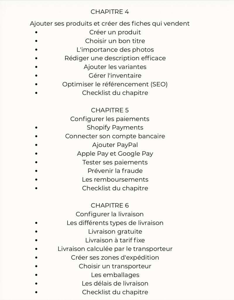 Chargez l'image dans la visionneuse de la galerie, Guide : Ouvrir sa boutique Shopify de A à Z
