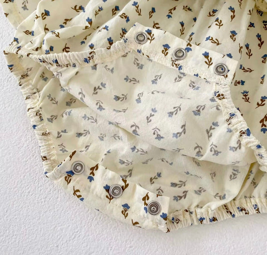 Combinaison bébé fille manches bouffantes – Kali