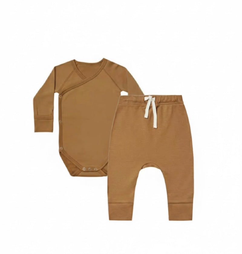 Chargez l'image dans la visionneuse de la galerie, Combi-pantalon bébé garçon coton doux – Kali
