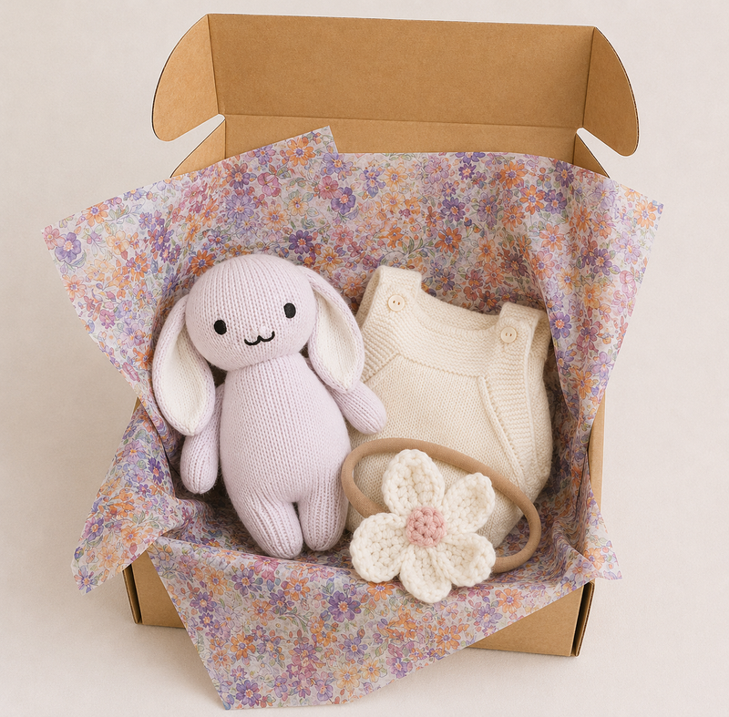 Chargez l'image dans la visionneuse de la galerie, Coffret cadeau bébé lapin douceur
