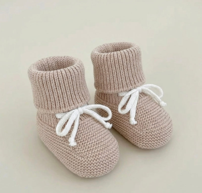 Chargez l'image dans la visionneuse de la galerie, Chaussettes bébé en tricot douillet – Kali
