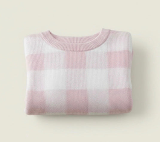 Soft cotton long-sleeved baby girl romper