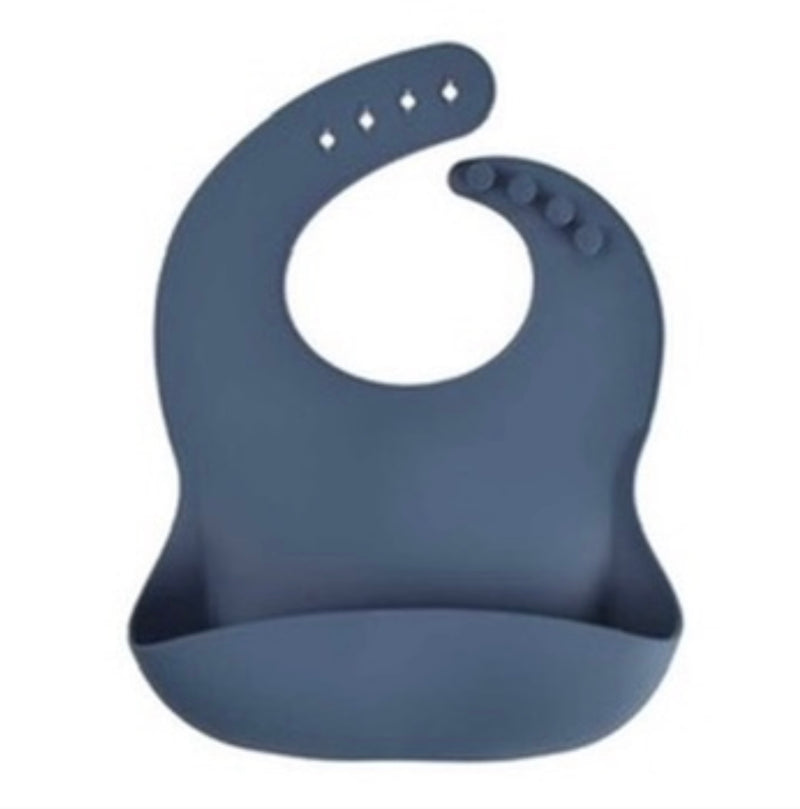 Chargez l'image dans la visionneuse de la galerie, Bavoir bébé en silicone souple et imperméable – Kali - Boutique Kaki Lilas
