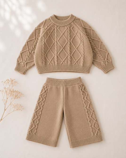 Kali warm knit sweater and pants set – Fall-Winter