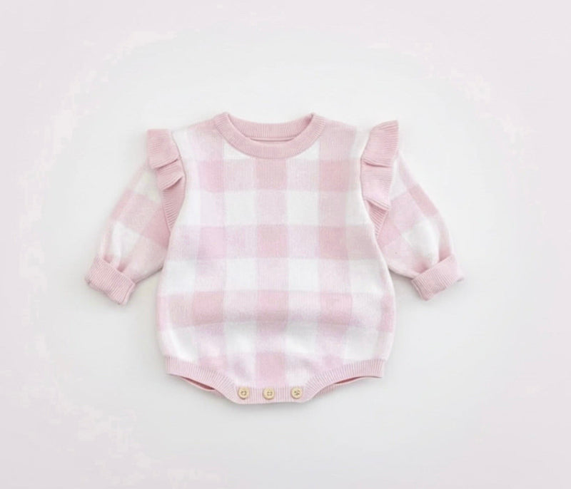Load image into Gallery viewer, Soft cotton long-sleeved baby girl romper
