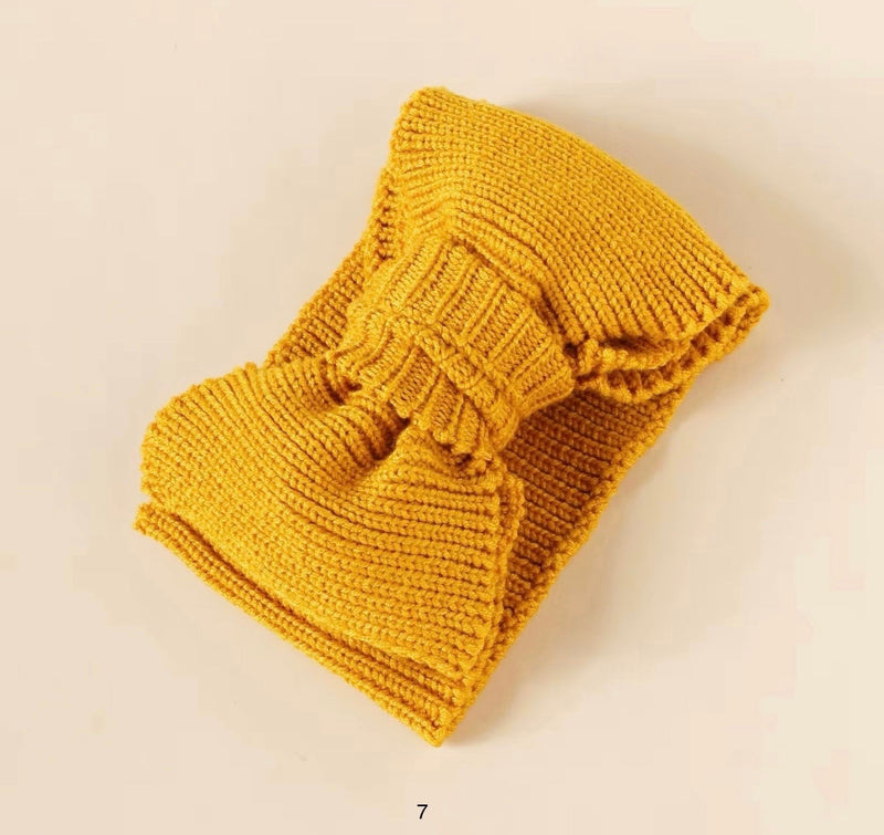 Chargez l'image dans la visionneuse de la galerie, Bandeau noeud en tricot coton bio – Kali
