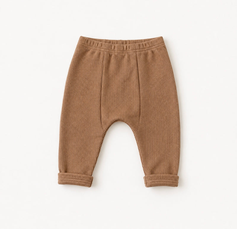Chargez l'image dans la visionneuse de la galerie, Legging bébé coton doux extensible – Kali automne
