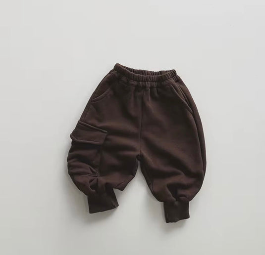 Pantalon enfant avec poche en coton doux et confortable – Modèle Kali