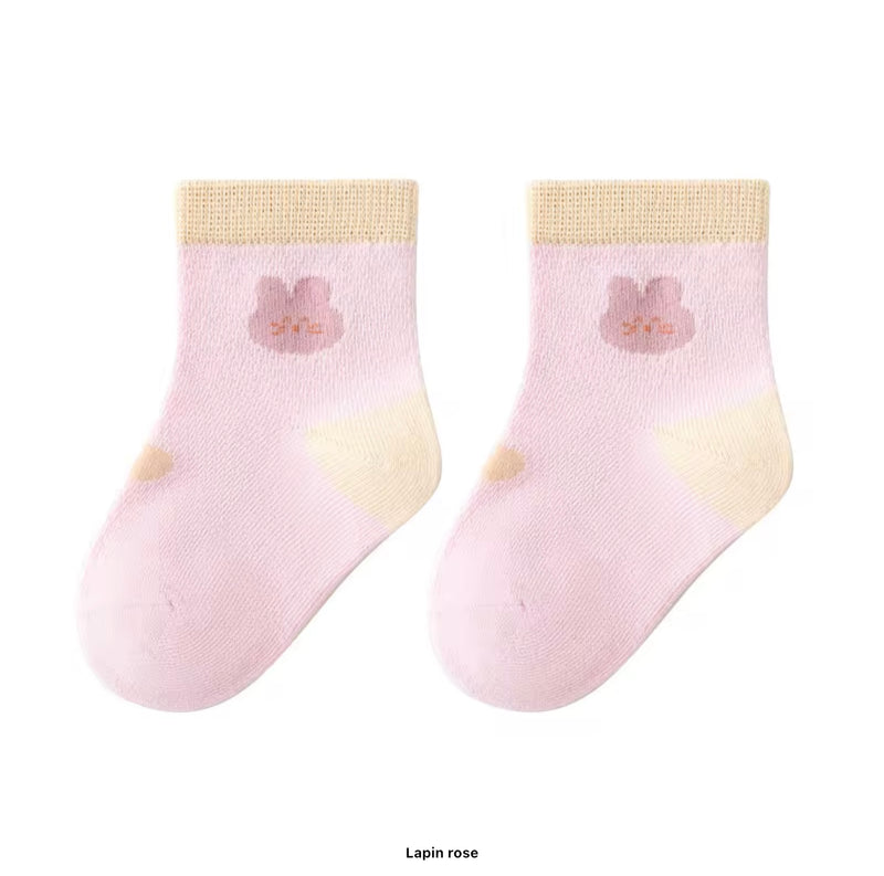 Load image into Gallery viewer, Chaussettes bébé en coton – Blush - Boutique Kaki Lilas
