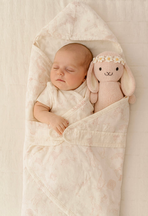 Nid d’ange bébé toutes saisons en coton doux – Modèle Kali