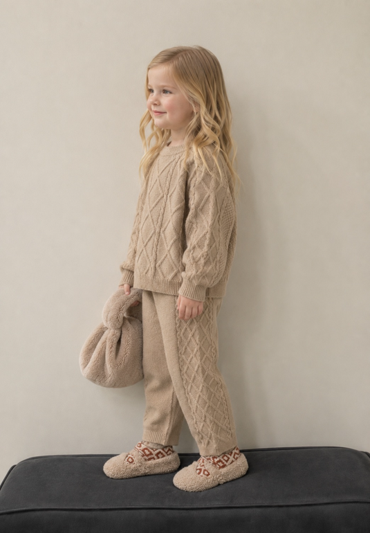 Kali warm knit sweater and pants set – Fall-Winter