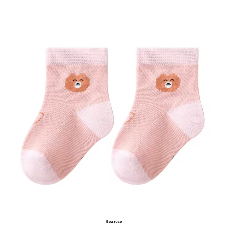 Load image into Gallery viewer, Chaussettes bébé en coton – Blush - Boutique Kaki Lilas
