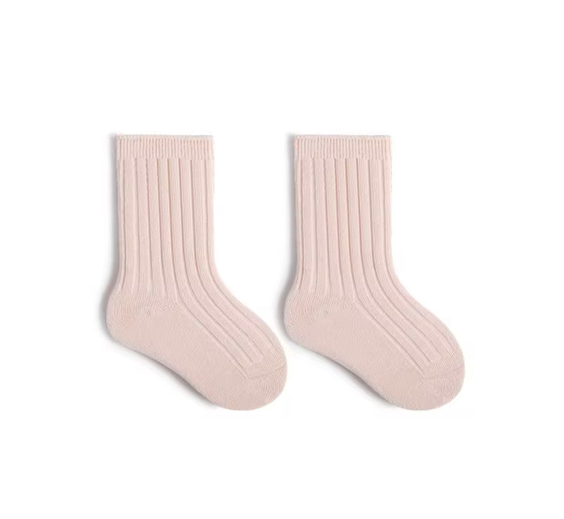 Chargez l&#39;image dans la visionneuse de la galerie, 🧦 Chaussettes en coton peigné pour bébé et enfants – Douces, confortables et stylées
