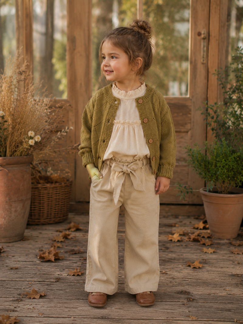 Chargez l'image dans la visionneuse de la galerie, Pantalons Bohèmes Chics pour fille – Automne-Hiver
