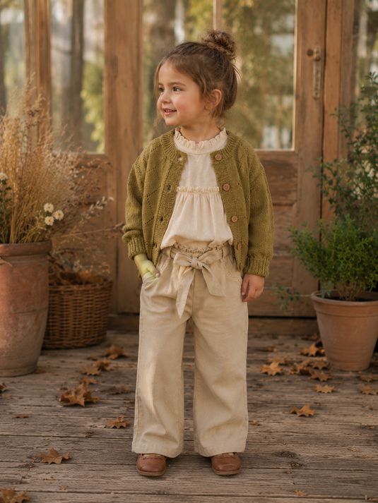 Pantalons Bohèmes Chics pour fille – Automne-Hiver