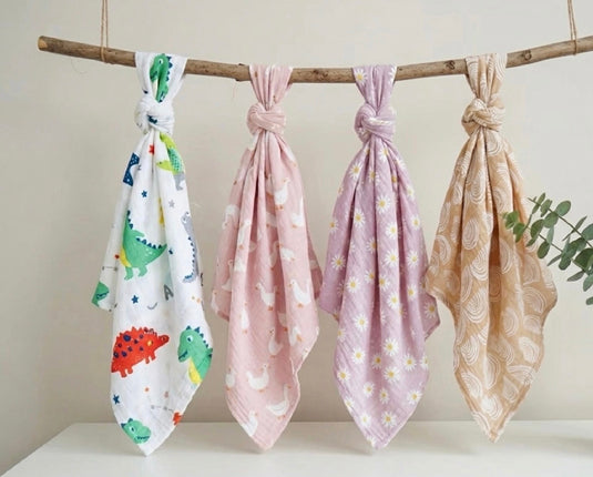 Mousseline pour bébé de coton de bambou Kali