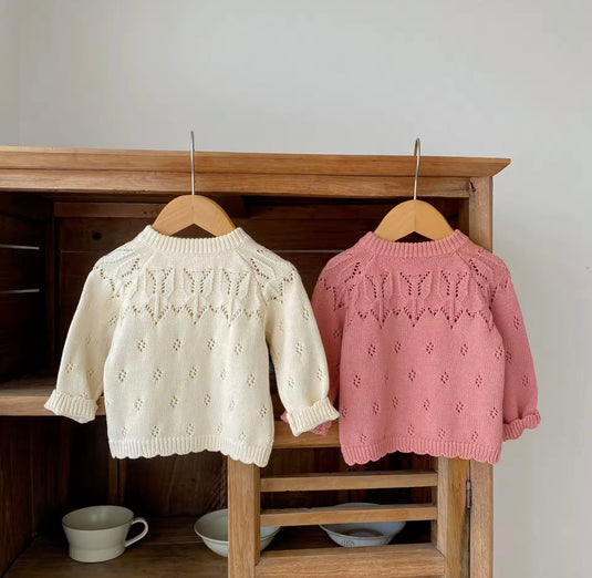 Cardigan bébé en tricot doux et respirant – Kali