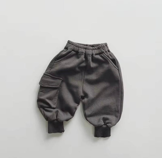 Pantalon enfant avec poche en coton doux et confortable – Modèle Kali