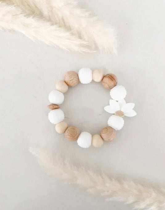 Anneau de dentition Demi-fleur 🌸