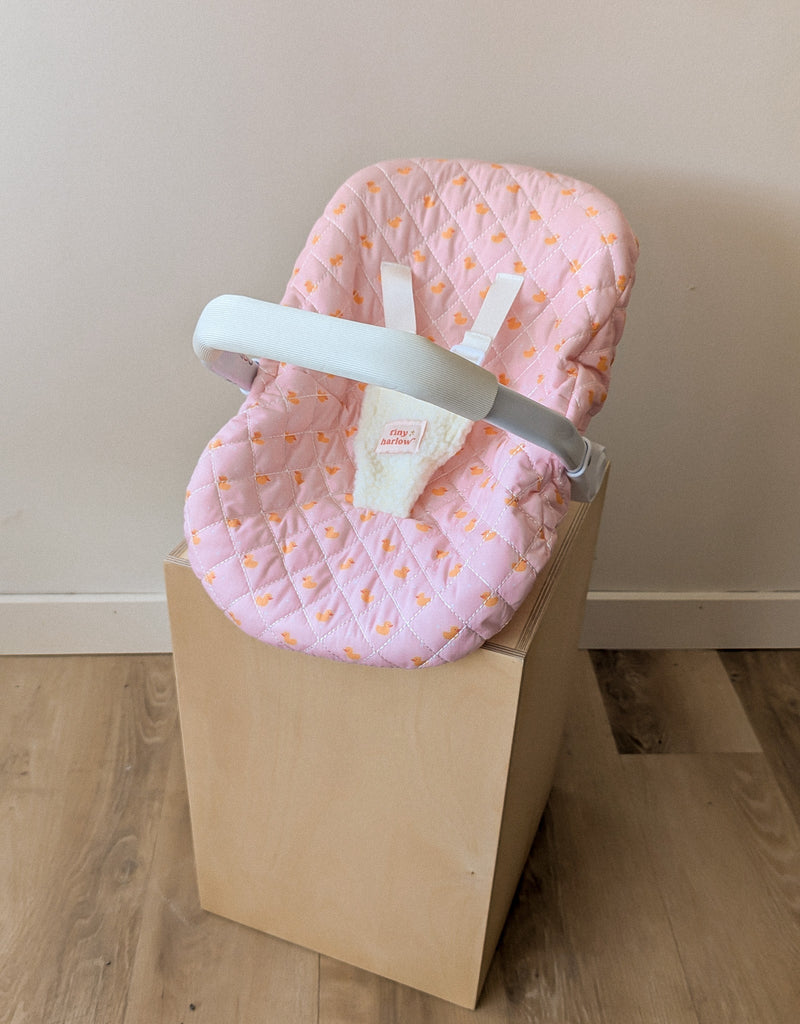 Chargez l'image dans la visionneuse de la galerie, COQUILLE POUR POUPÉE - CANARD ROSE - TINY HARLOW
